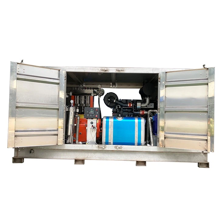 160MPA Muaj Tube Barcelona Tu Hydro Blasting Tshuab