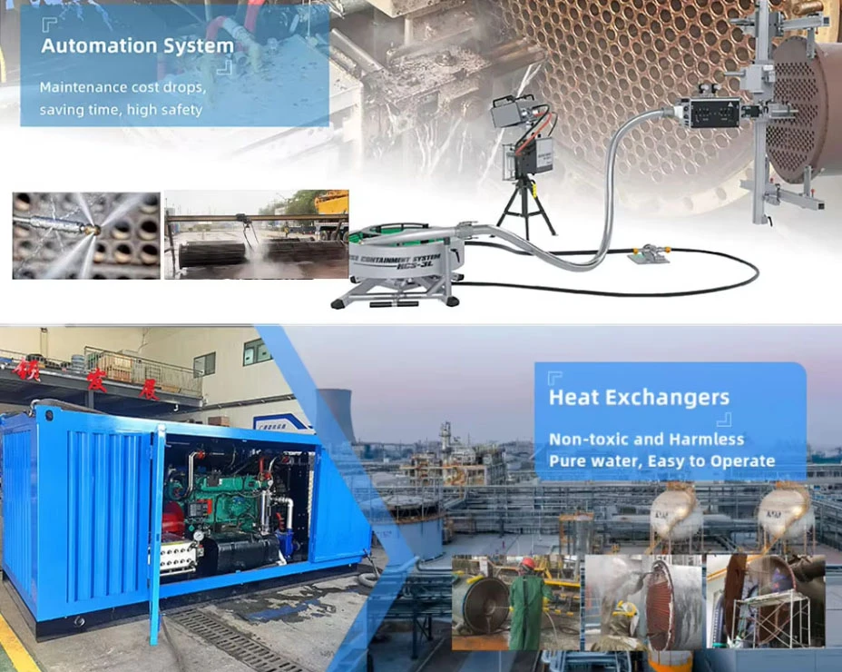 Heat exchanger tube bundles cleaning Heat exchanger tube bundles cleaning